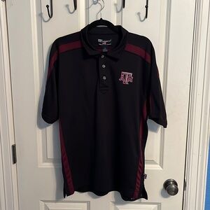 Men’s L Texas A&M polo